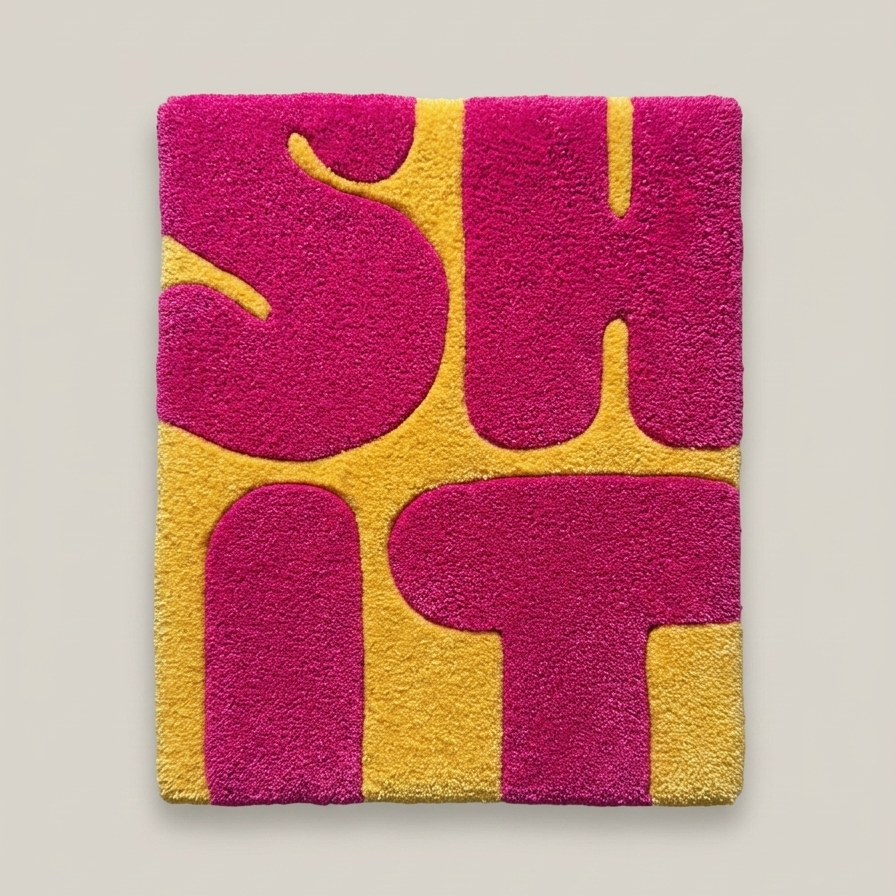 "SHIT" Rug